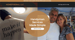Desktop Screenshot of homefixer4u.com